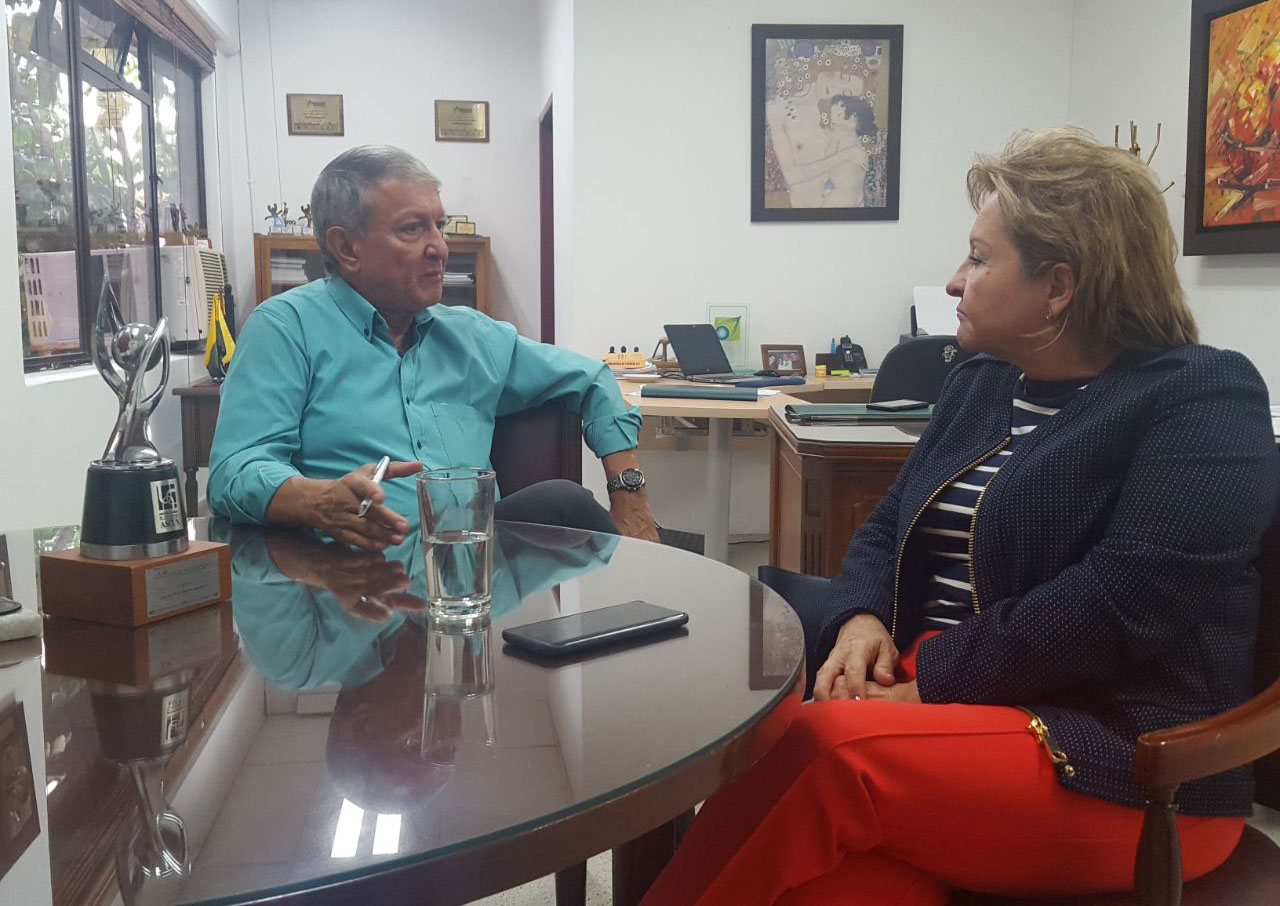 Presidenta del Concejo de Medellín ratificó su apoyo al proyecto de la estampilla “Propoli”