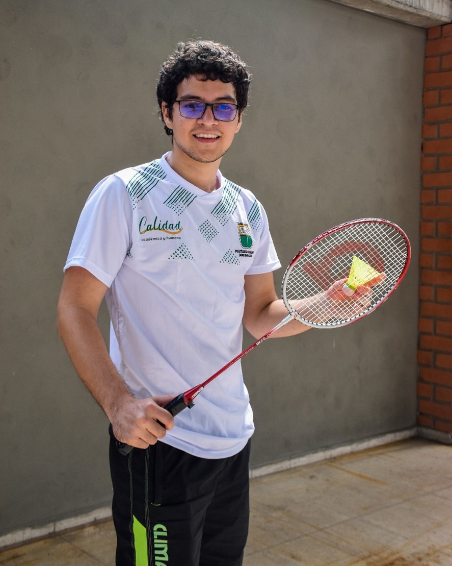 Estudiante jugador de Badminton
