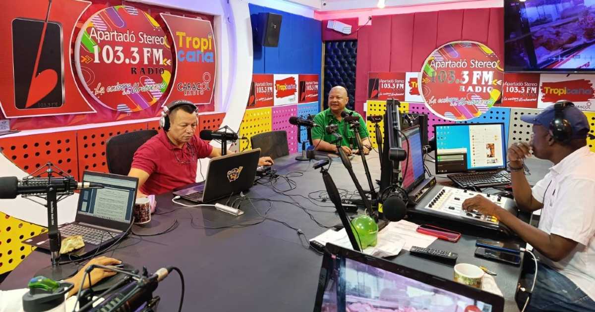 El Poli visita medios en el Urabá Antioqueño
