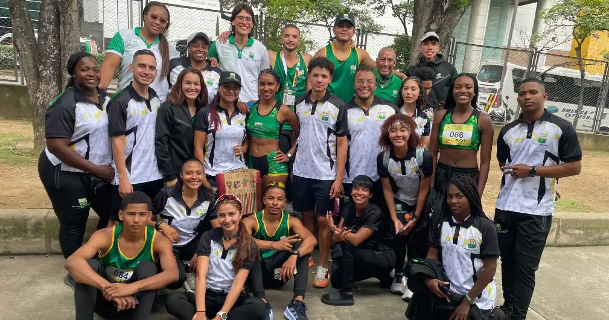 Atletismo: tercer lugar general por puntos