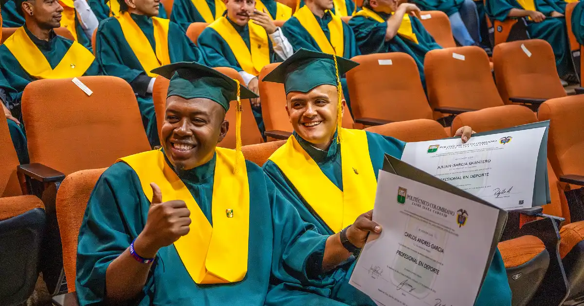 Celebrando los grados