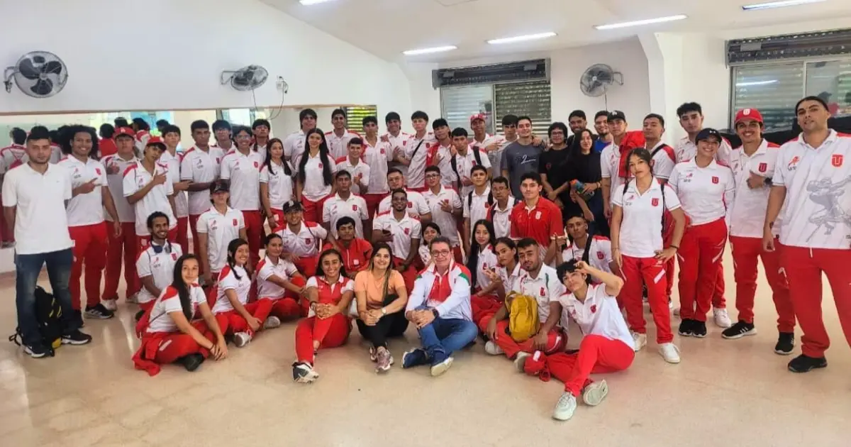 Intercambio académico: Estudiantes de la Universidad del Tolima visitan el Poli para fortalecer la didáctica de la gimnasia