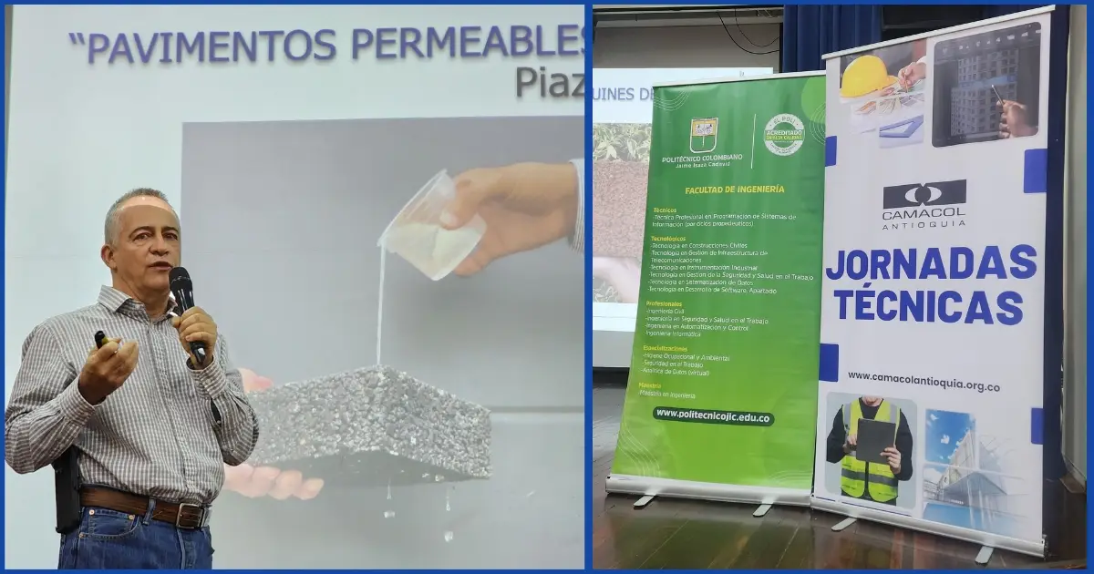 El Poli y Camacol realizaron la Jornada Técnica sobre Sostenibilidad en la Industria de la Prefabricación