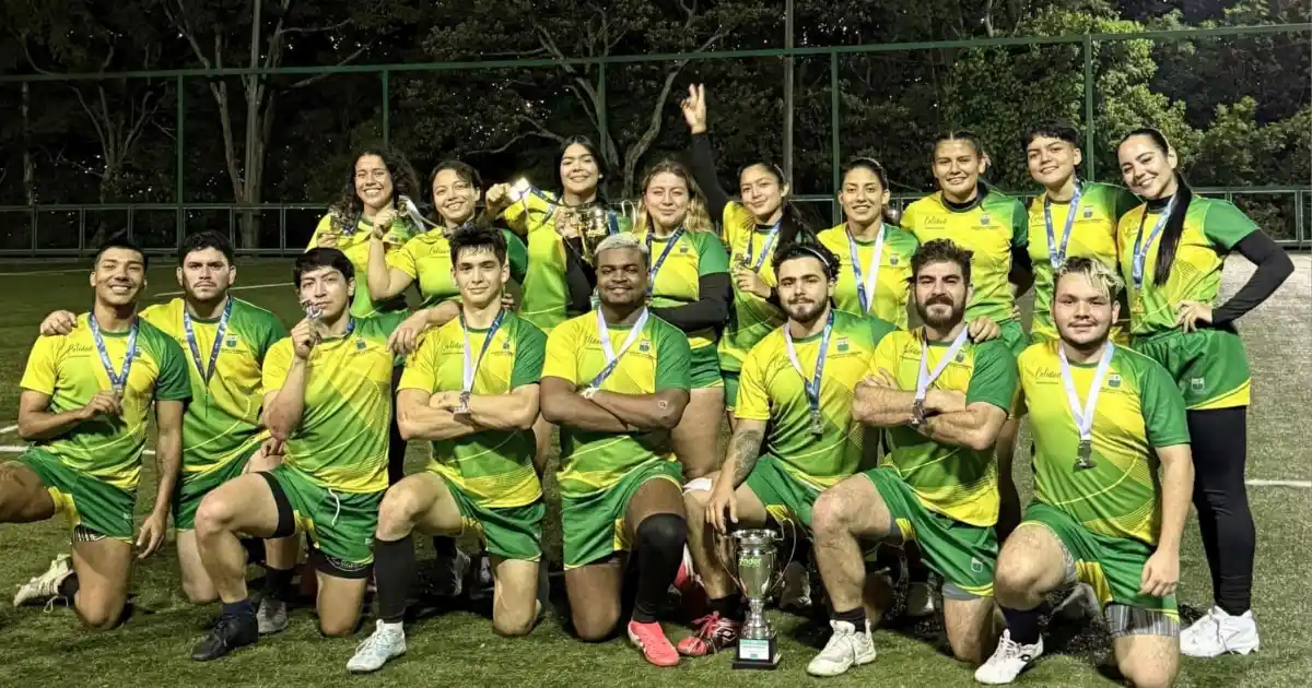 ¡Oro y Plata en Rugby! El Poli triunfa en los Juegos Universitarios Inder Medellín 2025