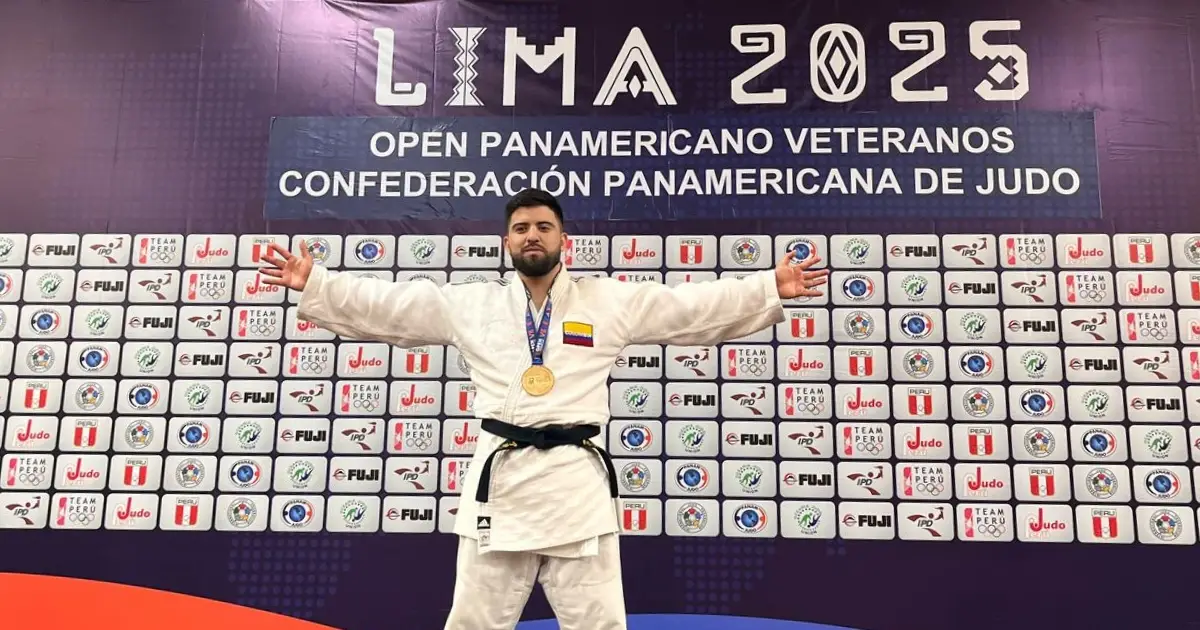 El "Profe" Jorge Mario Arbeláez, nuevo campeón panamericano de judo