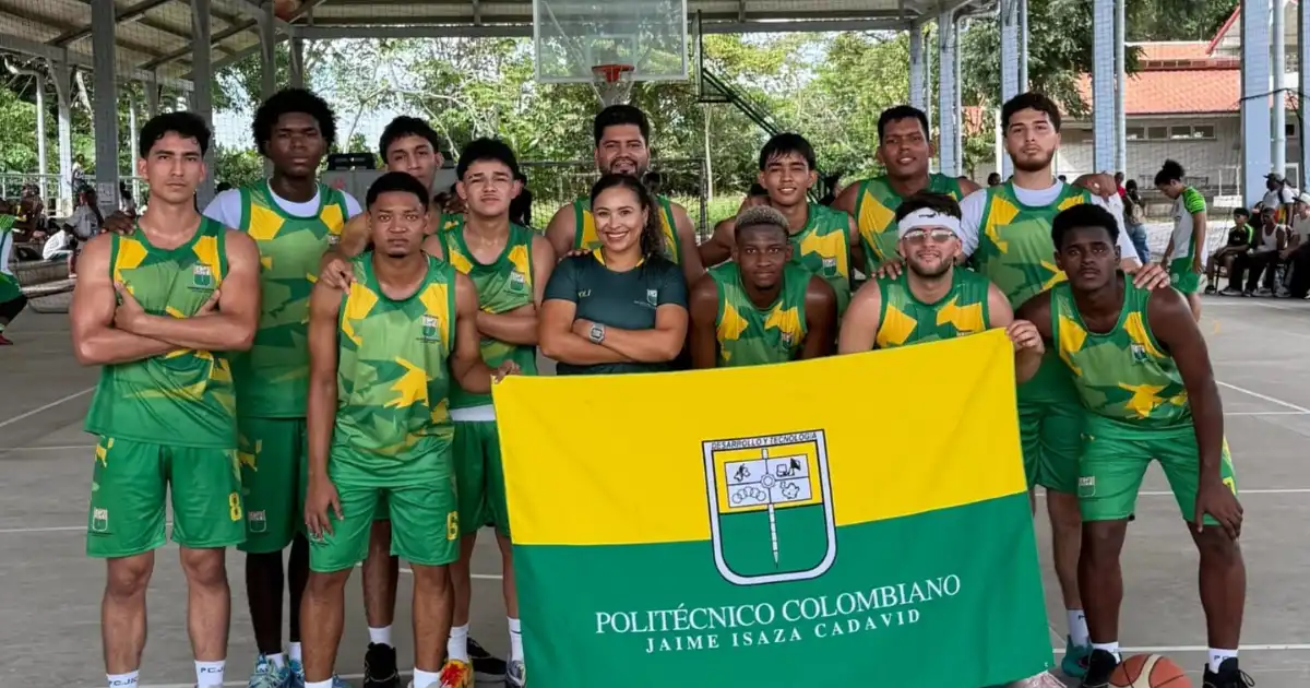 El baloncesto masculino del Poli conquista el título de los Juegos Universitarios MESU en Urabá