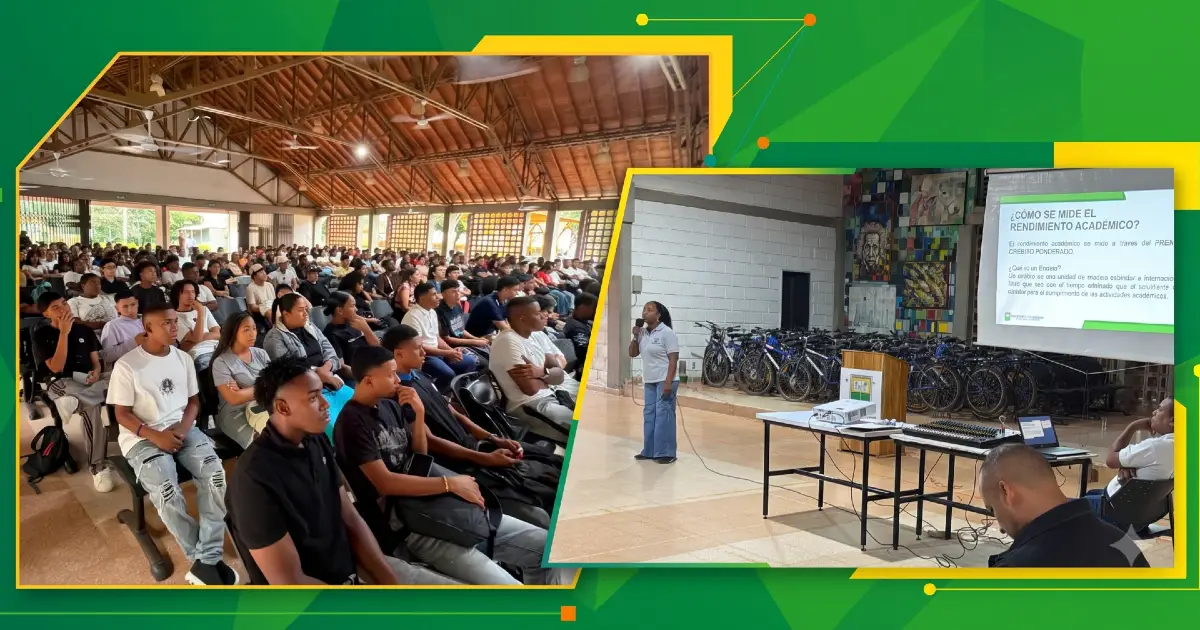 Inducción de estudiantes en el Centro Regional Urabá