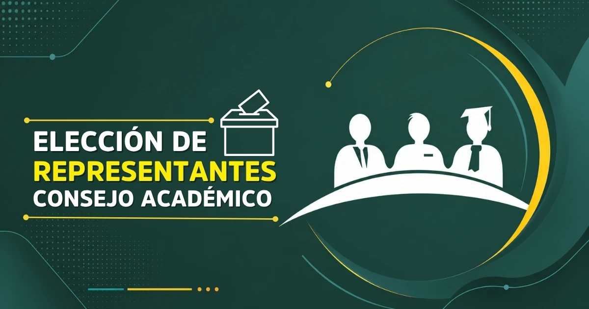 Elección del representante de los estudiantes ante el Consejo Académico