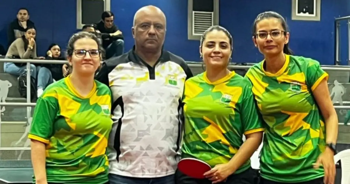 Integrantes de Tenis de Mesa ASCUN 2026