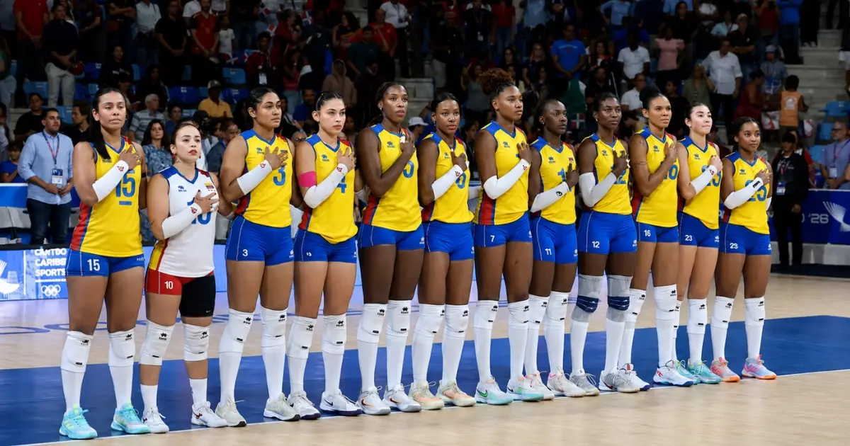 Medalla de plata en voleibol de piso femenino durante los Juegos Centroamericanos y del Caribe 2026
