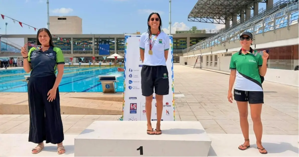 Medallas en natación, atletismo y voleibol de arena destacan al Poli en Barranquilla