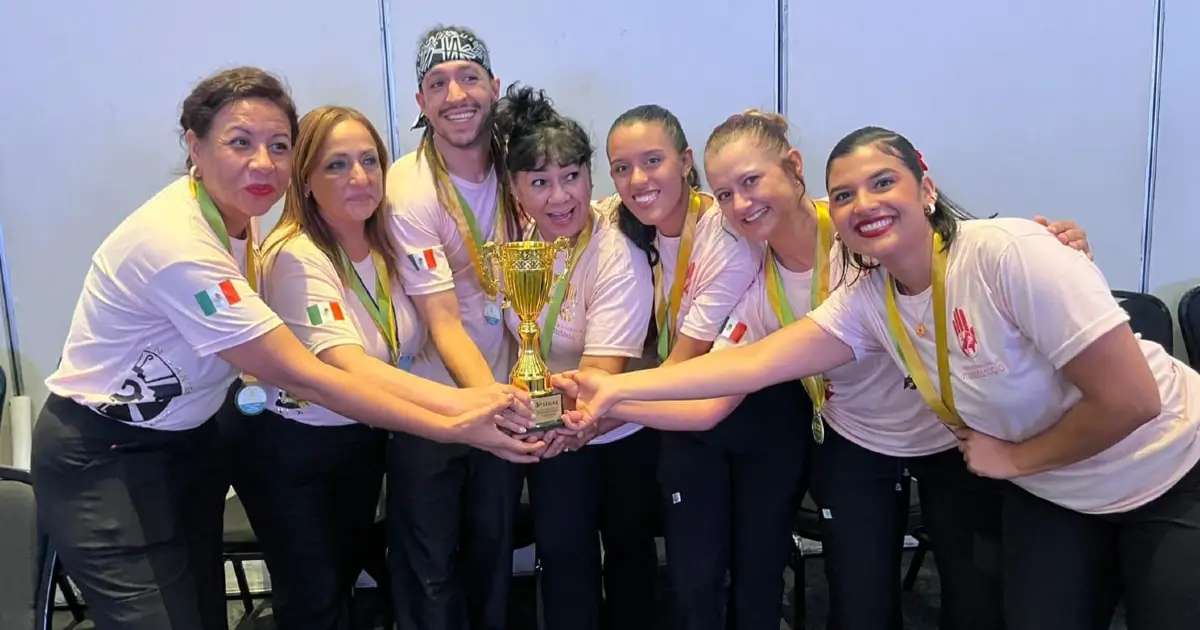 Participantes del VI Torneo Internacional de Masoterapia