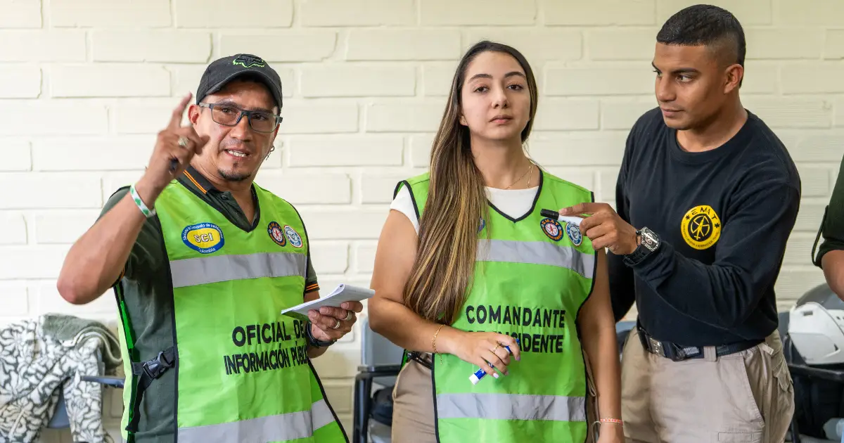 Participantes capacitación administración del riesgo