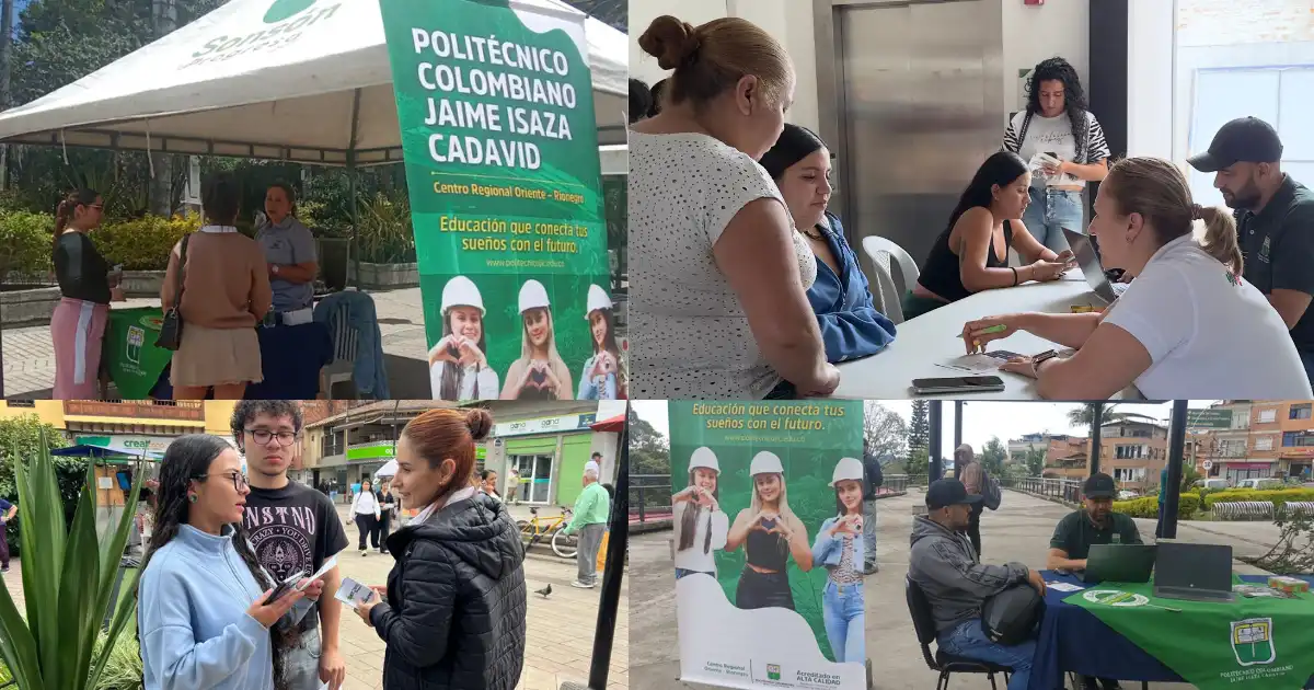 La oferta académica del Poli recorrió el Oriente antioqueño y acercó nuevas oportunidades de formación