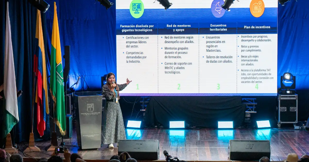 Presentadora de capacidades sin Límites