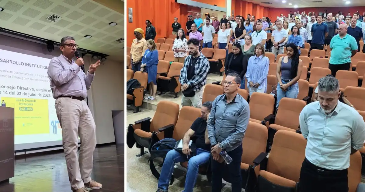 Reunión informativa para docentes de la Facultad de Educación Física, Recreación y Deporte