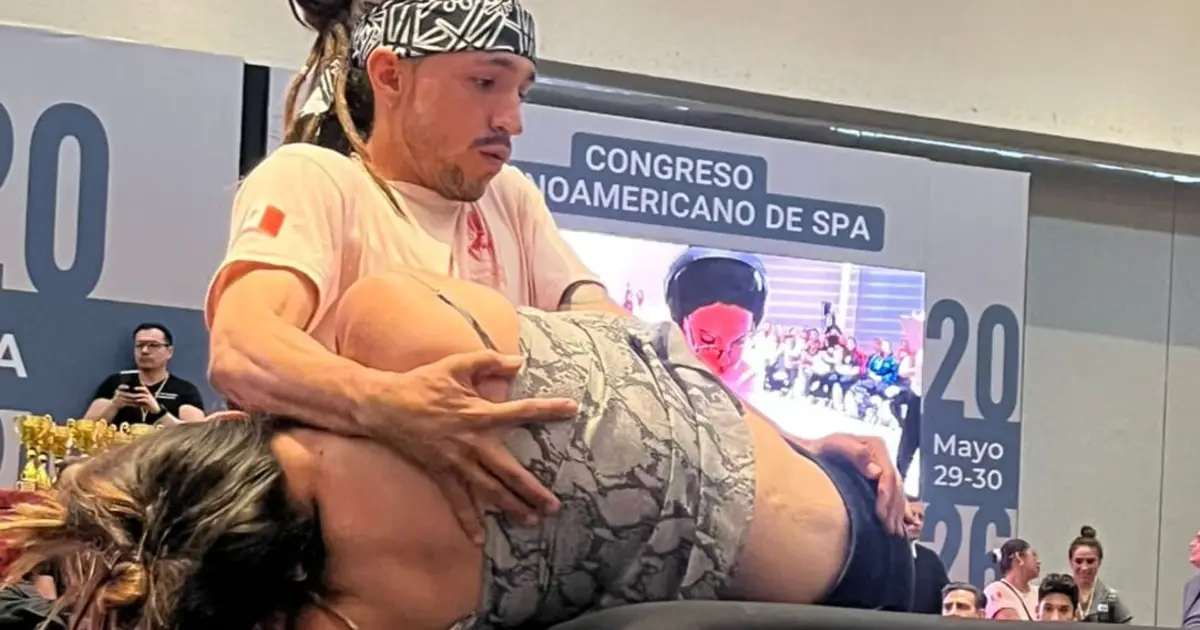 Participantes del VI Torneo Internacional de Masoterapia