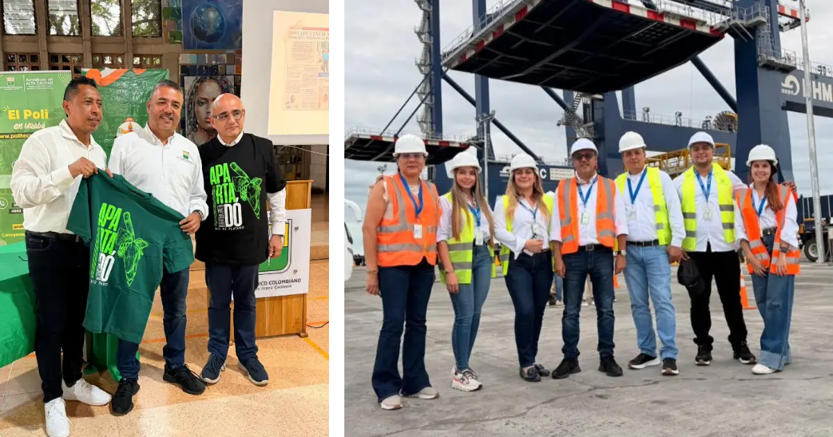 Equipo directivo haciendo alianzas estratégicas en Urabá